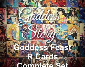 Waifu Cards | Goddess Story | Goddess Feast R Cards Full Set - Collectible Waifu Trading Cards-