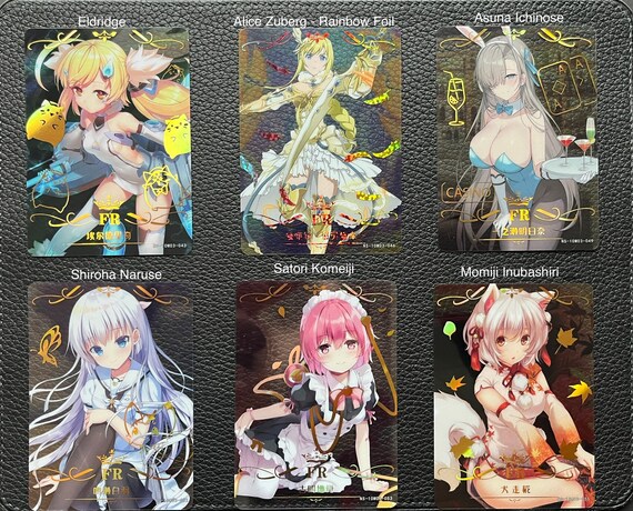 thumbnail image 2 of Femme Fatale Goddess Story SSP Anime Waifu Card – Sailor Moon, Zero Two, Rem, Asuna, Holo Finish, 2025 2 of 2