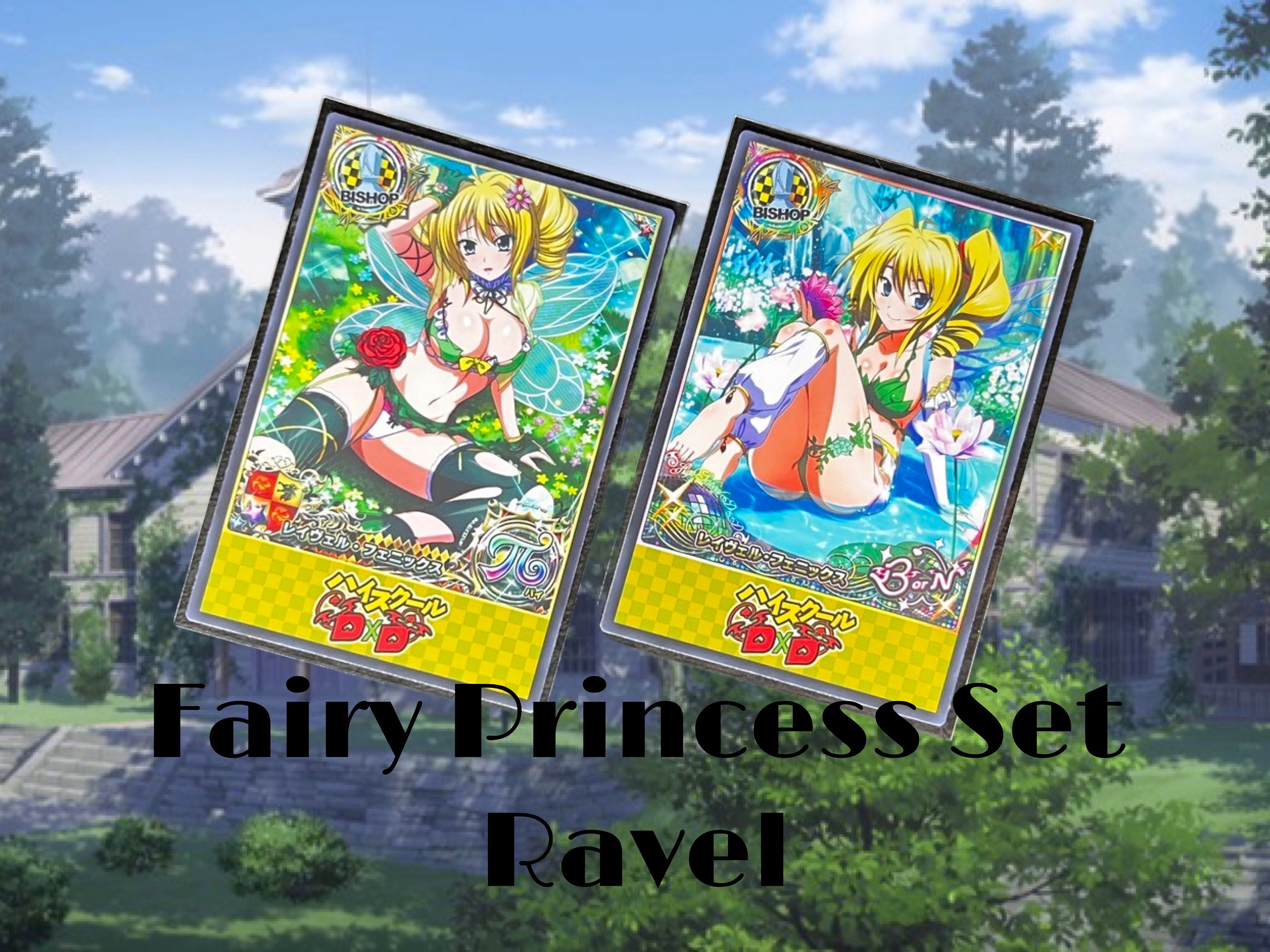High School Dxd Cards Fairy Princess Series Anime Waifu Card Sets