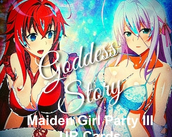 Goddess Story Cards - Maiden Girl Party UR Cards - Collectible Waifu Trading Cards-