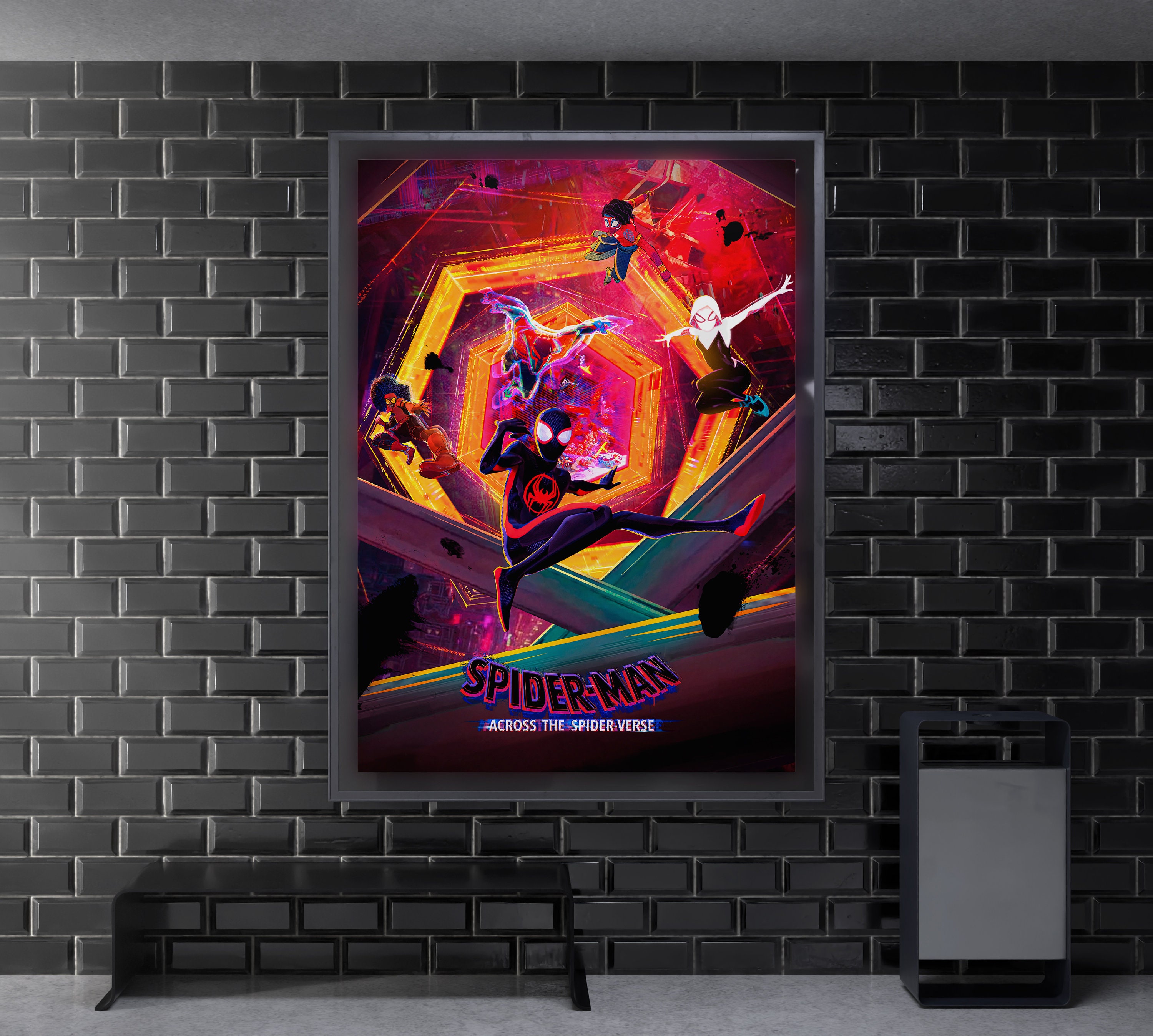 Spiderman across the spider verse poster - V2 by artoflegion56 on