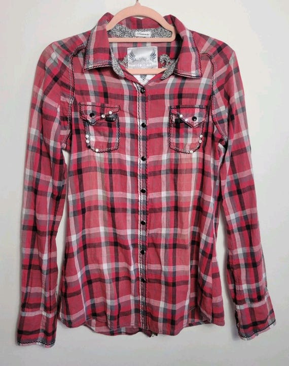 roar dress shirts Tribal design button up Size:men's Now FREE! Roar Definitive II Shirt -