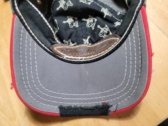Vintage TRUE RELIGION Distressed Y2K Buddha Baseball Cap Trucker