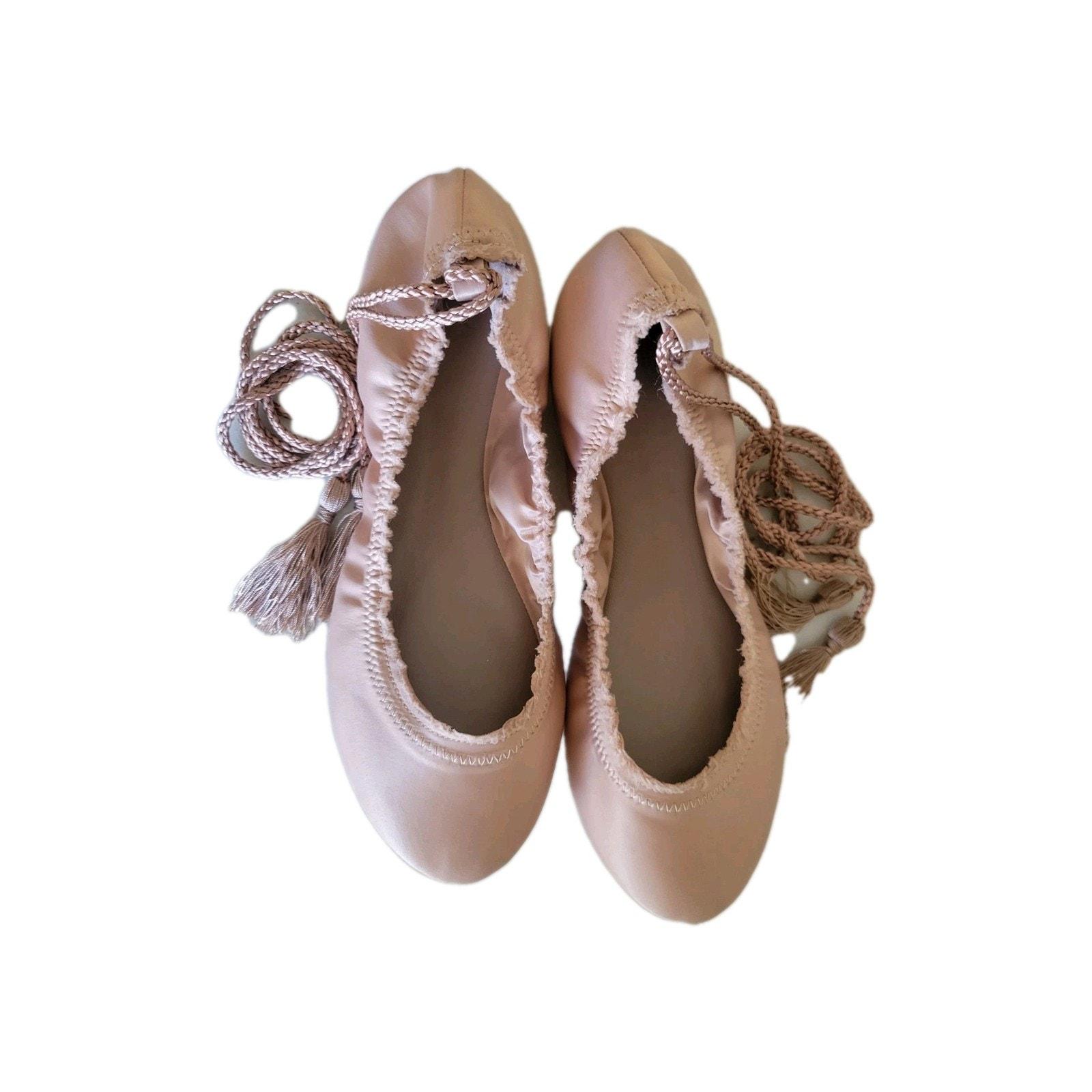 chinese dress ladies Erika Topstitching lace-up ballet Flats- Silver main image 0