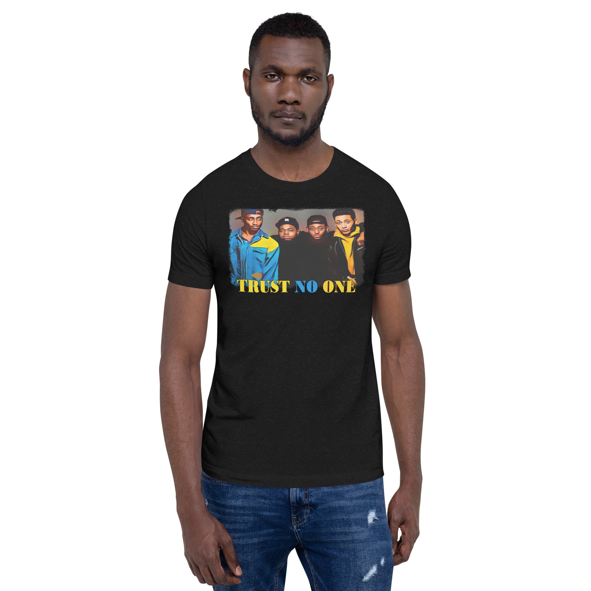Kleding Gender-neutrale kleding volwassenen Tops & T-shirts T-shirts T-shirts met print Vintage Boyz II Mannen World Tour Concert Shirt 