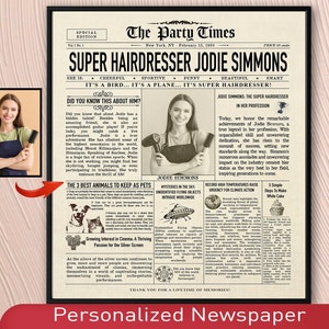 Hairdresser Gift, Personalized Hairdresser Birthday Funny Custom Gift Him Her Men Women Male Female, Hairdresser, Gift For Hairdresser