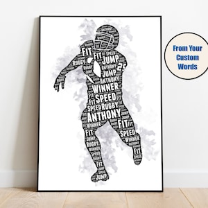 Personalized Rugby Poster, Rugby Word Art, Rugby Player, Rugby Player Print, Rugby Player Gift, Rugby Art, Rugby Print, Rugby Decor