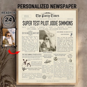 Test Pilot Gift, Student Pilot Personalized Test Pilot Graduation Birthday Future Custom Funny Gift For Pilot Him Her Men Women Male Female