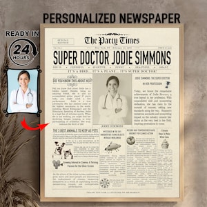 Doctor Gift, Personalized Doctor Graduation Birthday Retirement Future Custom Funny Unique Gift For Him Her Men Women Male Female, Doctor