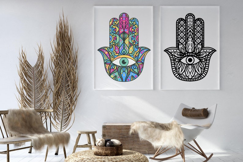 Hamsa Svg Bundle Hamsa Hand Svg Evil Eye Svg Evil Eye - Etsy
