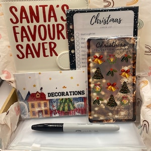 Christmas Budget Binder Bundle - Santa’s Favourite Saver, Christmas Savings