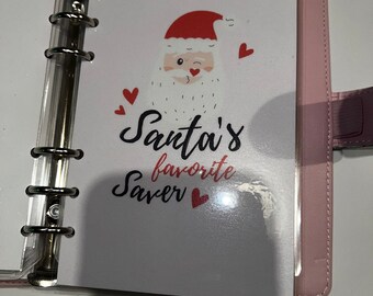 Santas Favourite Saver  Binder Divider