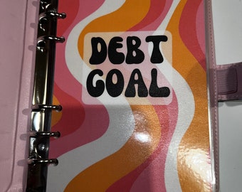 DEBT GOAL Binder Divider