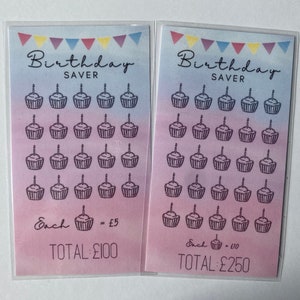 Birthday Savings Tracker