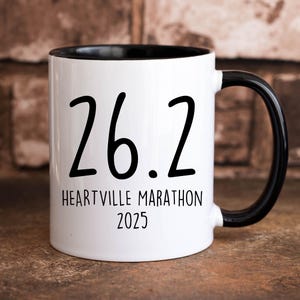 Personalized Marathon Mug, Runner Gift, Custom Running Coffee Mug, Marathon Finisher Cup, Personalized Marathon Gift, Runner Coffee Mug