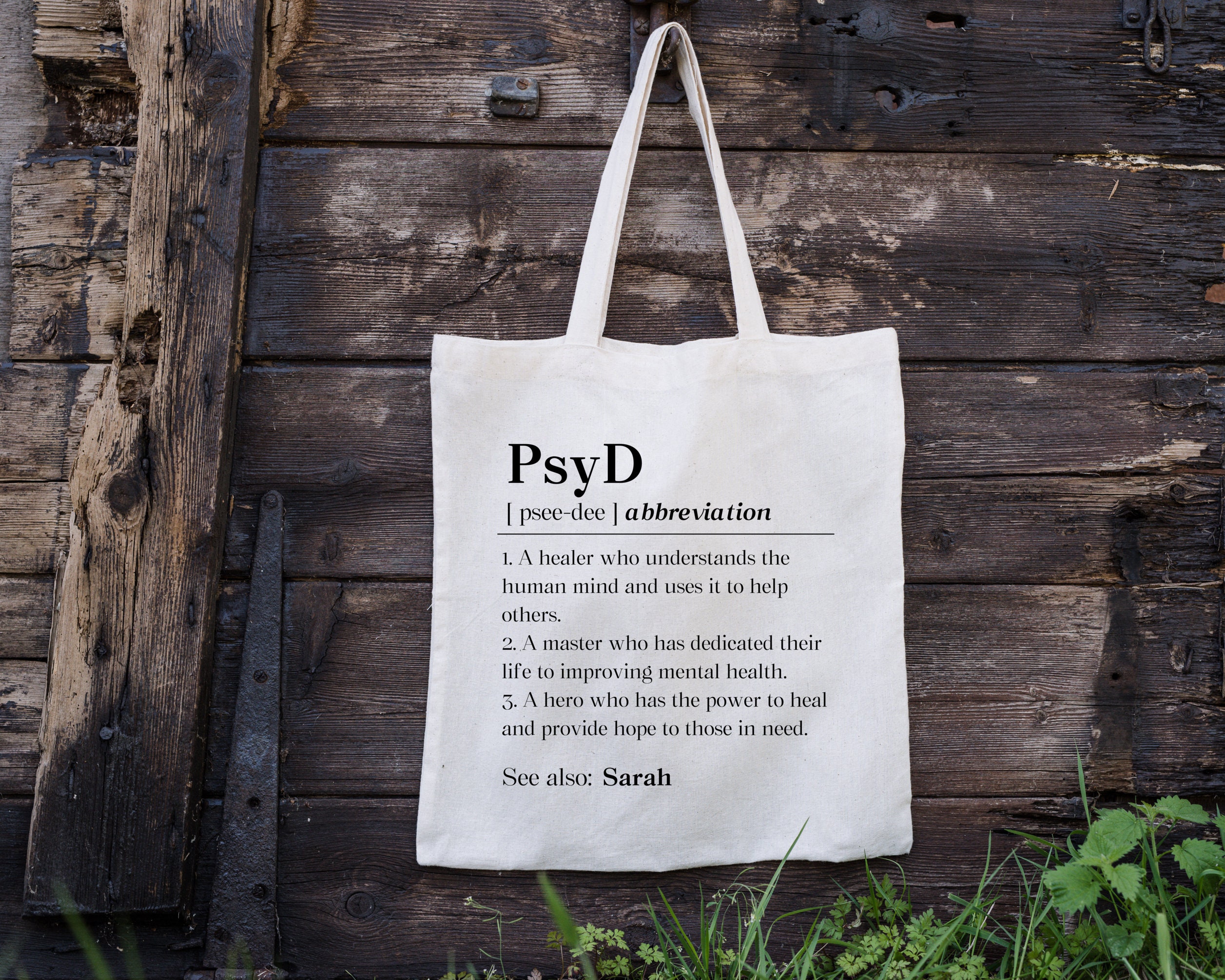 Psyd Graduation Personalized Psyd Graduation Tote Bag, Custom Doctor of Psychology ...