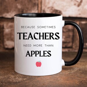 Back To School For Teachers From Mug, Teacher From Student Thank You Gift, Teachers Appreciation Coffee Mug, Teaching Cup, Teaching Gift