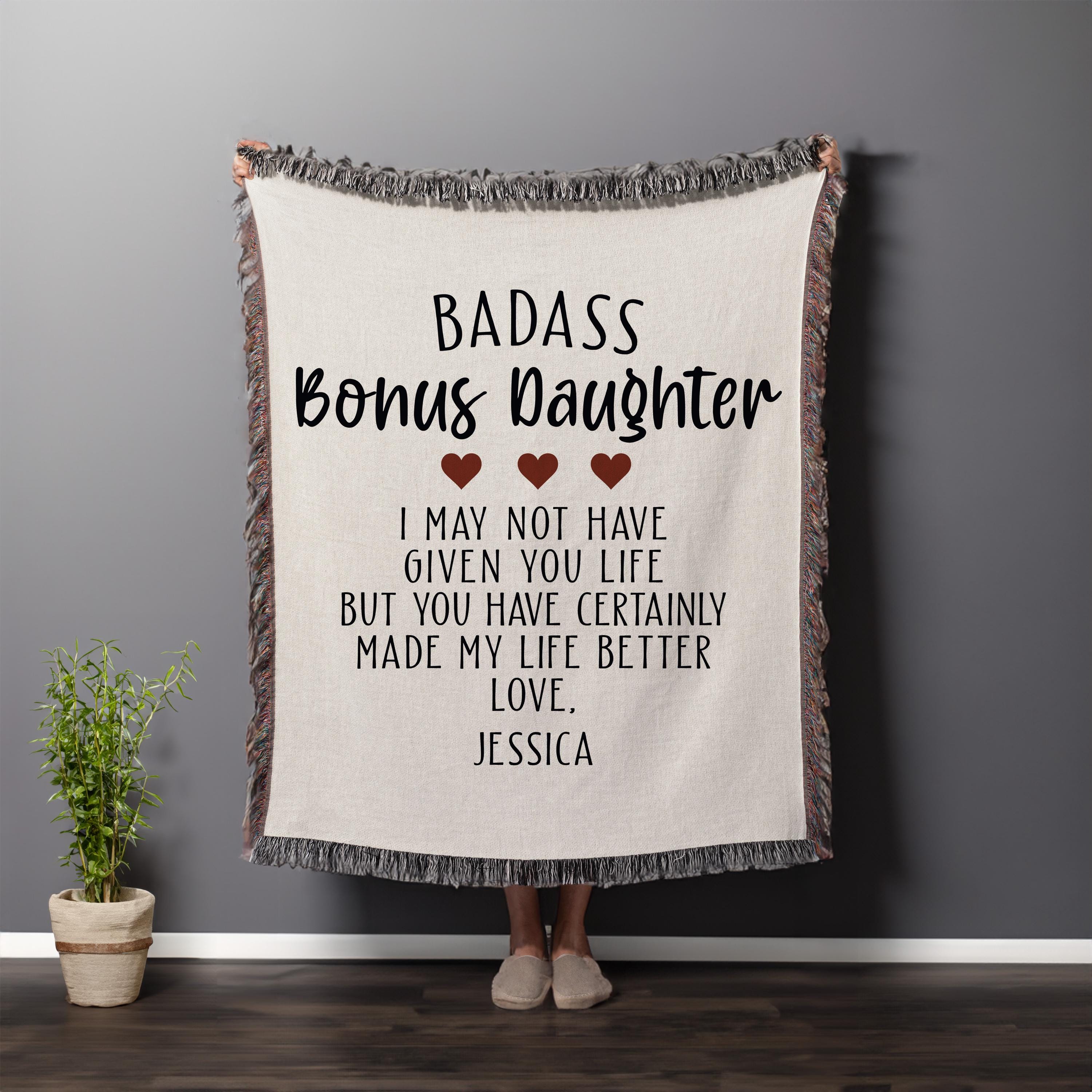 Bonus Daughter Blanket Etsy