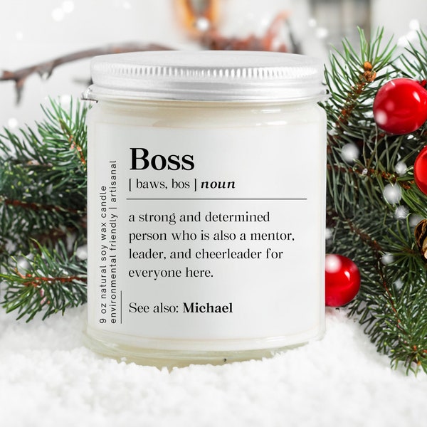 Boss Candle Etsy