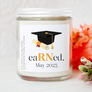 Nurse Graduation Candle, Funny Nursing School Gift, RN Graduation Candle, New Registered Nurse Candle Gift, Nurse Graduation Gift, RN Grad