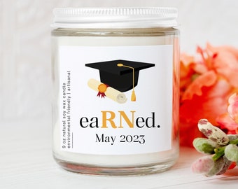 Nurse Graduation Candle, Funny Nursing School Gift, RN Graduation Candle, New Registered Nurse Candle Gift, Nurse Graduation Gift, RN Grad