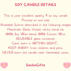 Personalized Psyd Graduation Candle, Custom Doctor Of Psychology Graduate Gift, Psyd Grad Scented Candle, New Psyd Candle Christmas Gift 画像 6