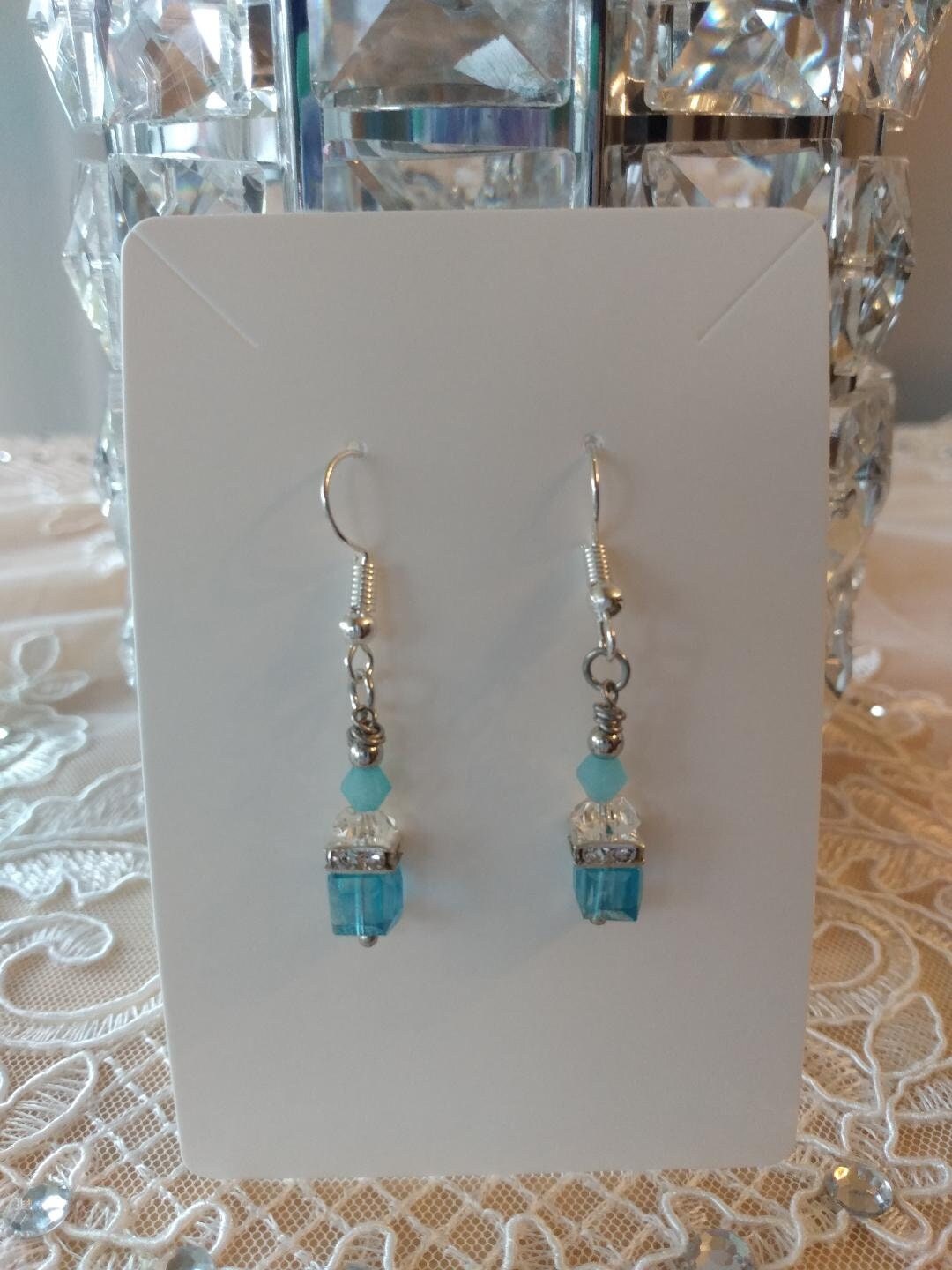 Boucles D'oreilles Tissées Géométriques Aguayo - Fait Main - Femme - Native American