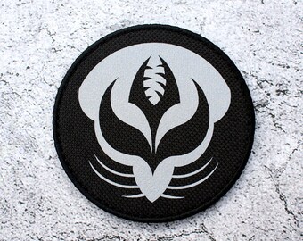 Reflective Hook Loop patch SCP Foundation reflective film nine