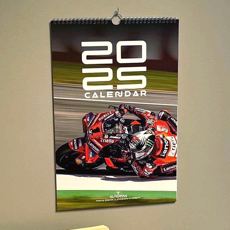 Motorcycle Calendar 2025 Etsy