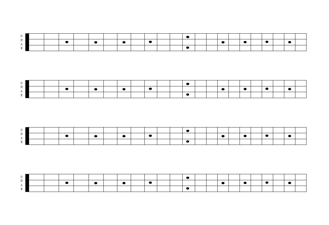 Printable Bass Blank Fretboard Chart - Etsy printable-bass-blank-fretboard-chart-etsy