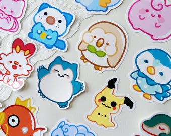 Poke Sticker | Choose your poke | 7cm