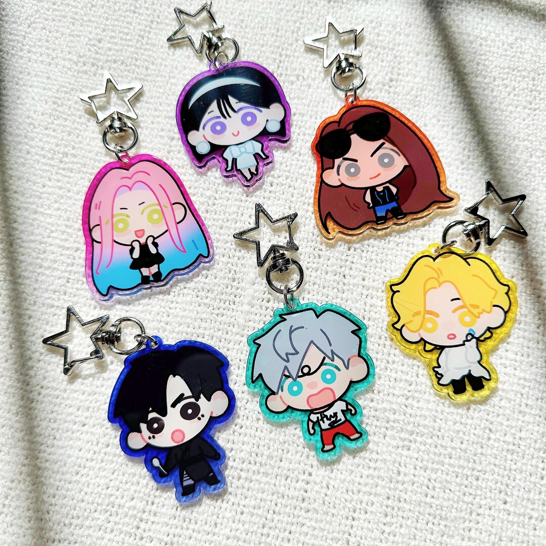 Alien Stage Keychain: Double-sided Charm - Etsy