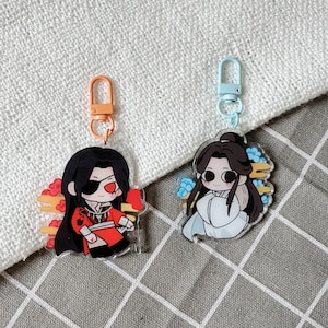 FREE SHIPPING | Heaven Official&#39;s Blessing Keychain | Xie Lian, Hua Cheng