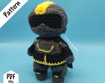 Helldiver Soldier Crochet Pattern - video game inspired - PDF File