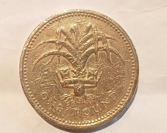 One Pound 1985 Queen Elizabeth 2