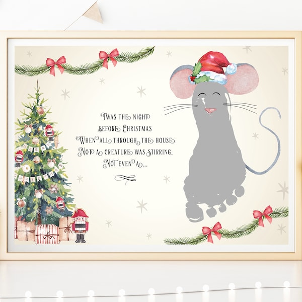Christmas Mouse - Etsy