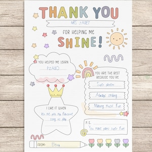 Mentor Appreciation Card Printable | Thank You Card for Coach, Teacher, or Tutor | DIY Gratitude Card for Skills Teacher | Instant Download