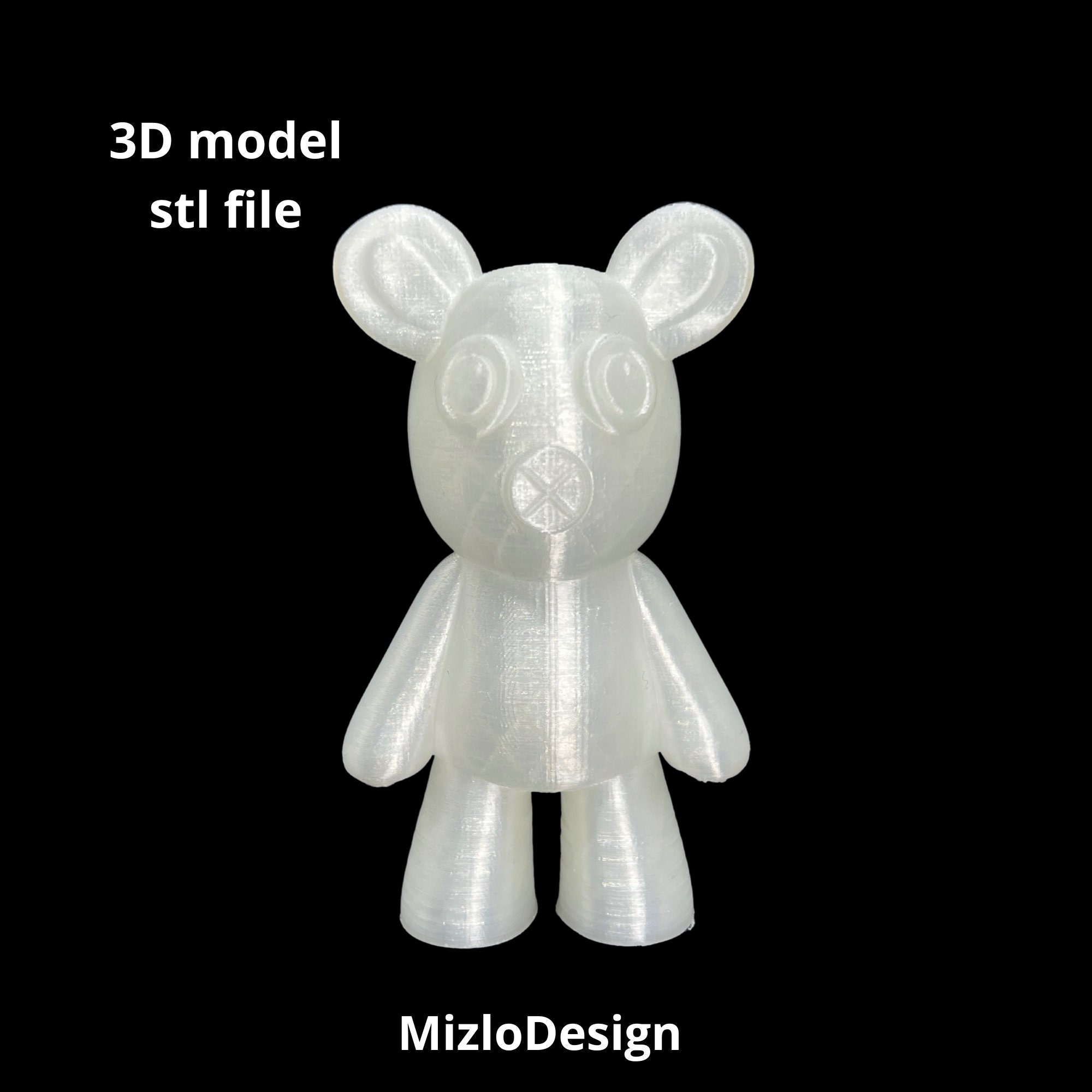 STL file Teddy Bear Candle 🧸・3D printer model to download・Cults