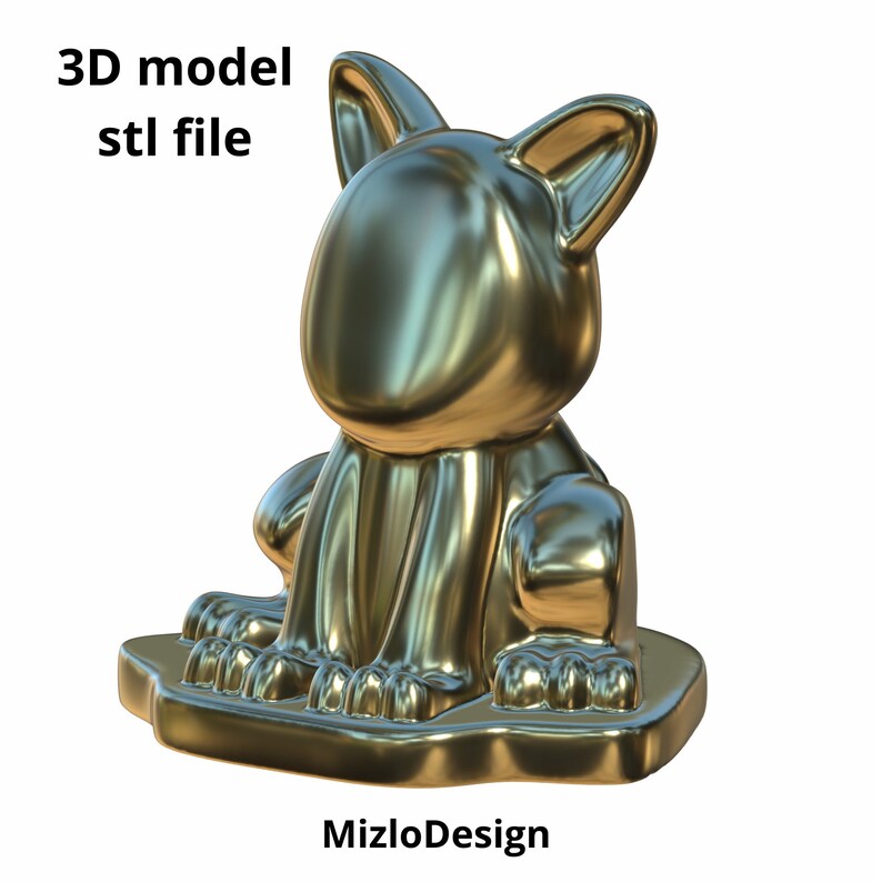 Cat 3D Model Digital Download Stl File for 3D Printing - Etsy