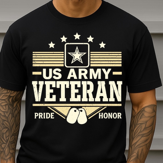 Distressed Army Veteran Tribute PNG Design, Veterans Day T-Shirt Design, Military Dad Png, Patriotic png, Soldier design,US Army PNG svg