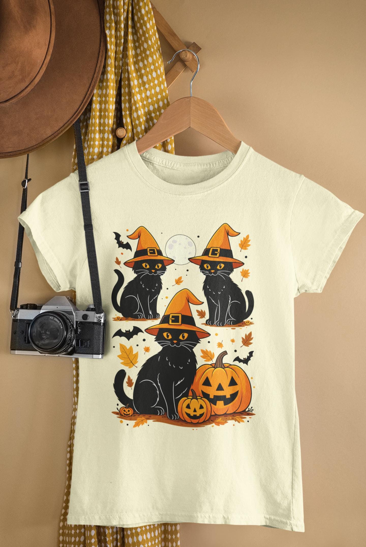 Black Cat Pumpkin PNG SVG, Spooky Ghost Cat Sublimation, Cute Halloween ...