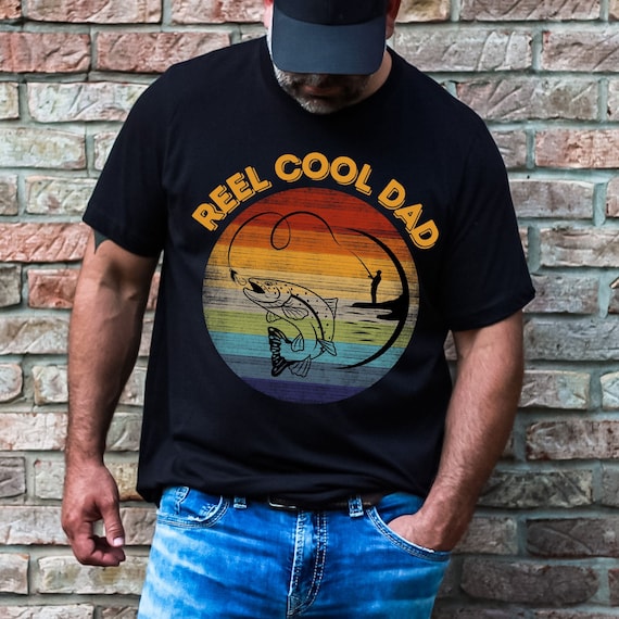 Fishing Shirt, Reel Cool Dad Shirt, Fathers Day Gift, Fishing Gift