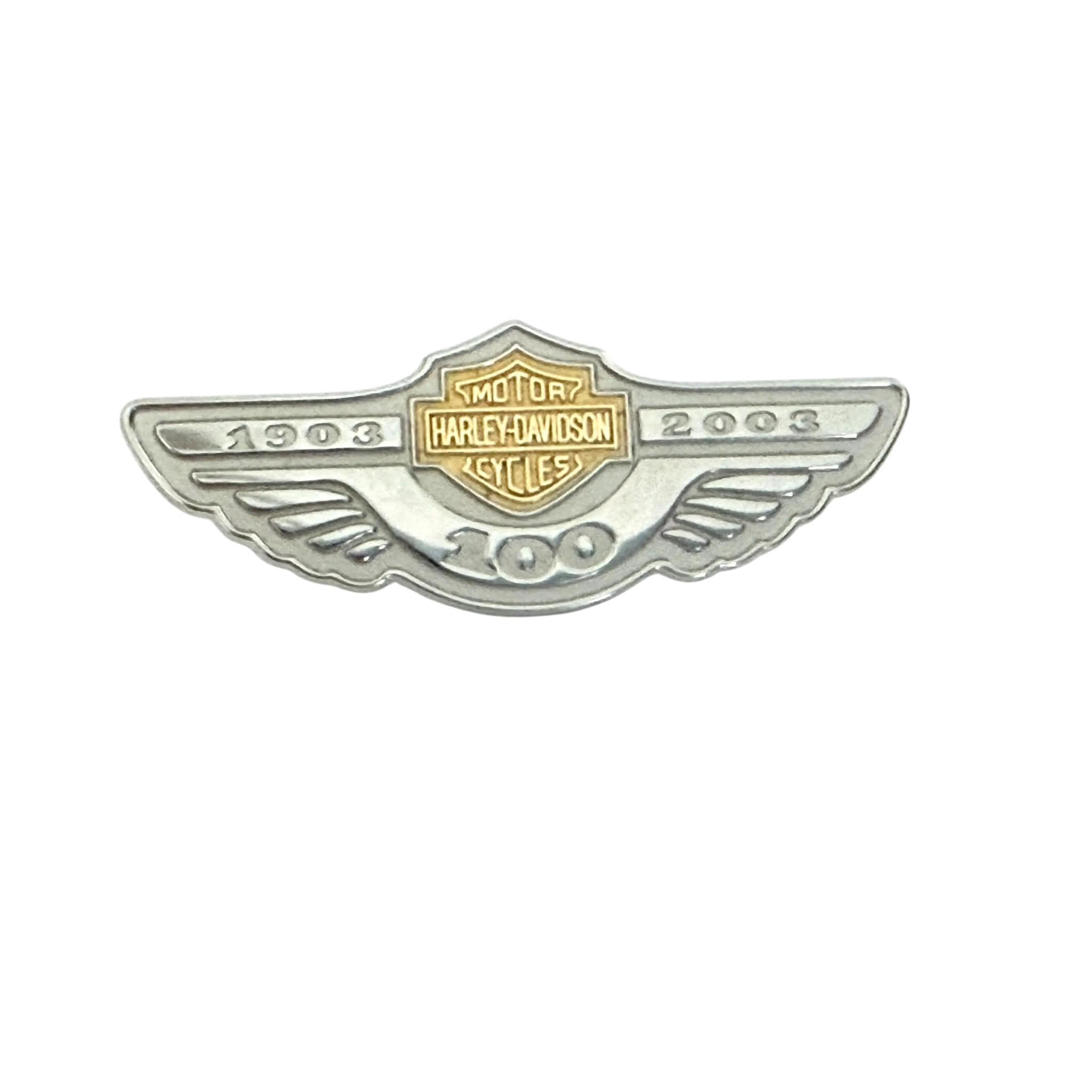 Harley Davidson Sterling Silver Pin - Etsy