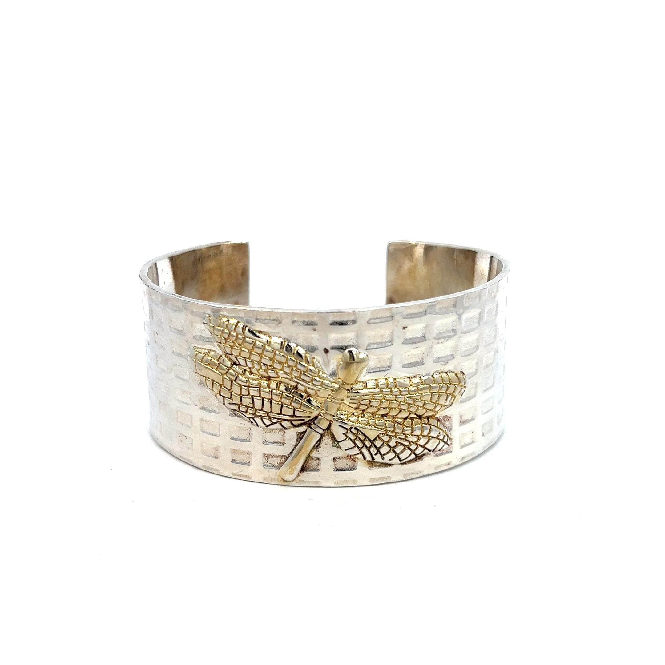 Vintage Tiffany and Co. Dragonfly Cuff Bracelet | Sterling