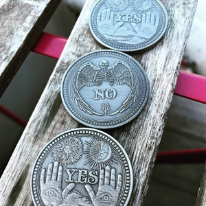 Divination coins