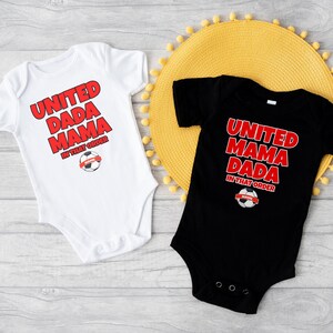 Man united baby pyjamas top