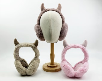 Christmas Earmuffs /Winter Warm Earmuffs/ Halloween Earmuffs / Halloween Headdress /Christmas Gifts / Funny Earmuffs / Cute Earmuffs