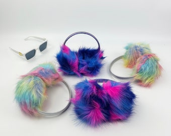 Color Earmuffs /  imitation rabbit fur Earmuffs / Winter Earmuffs / Warm Windproof / Cute / Personality