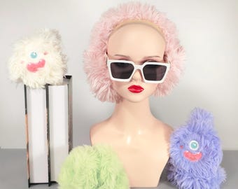 Paraorecchie Monster/Paraorecchie invernali calde/Paraorecchie per adulti da uomo e da donna/Regali di Natale/Accessori invernali/Paraorecchie personalizzate/Regali per lei