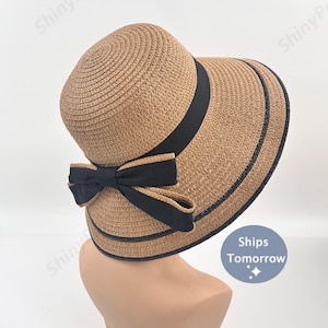 Summer Wide Brim Straw Hat / Straw Hat / Visor Hats For Women/ Straw Beach Hat / Fashion Hat/ Wide Brim Hat/ Sun Hats For Women/ To Her Gift